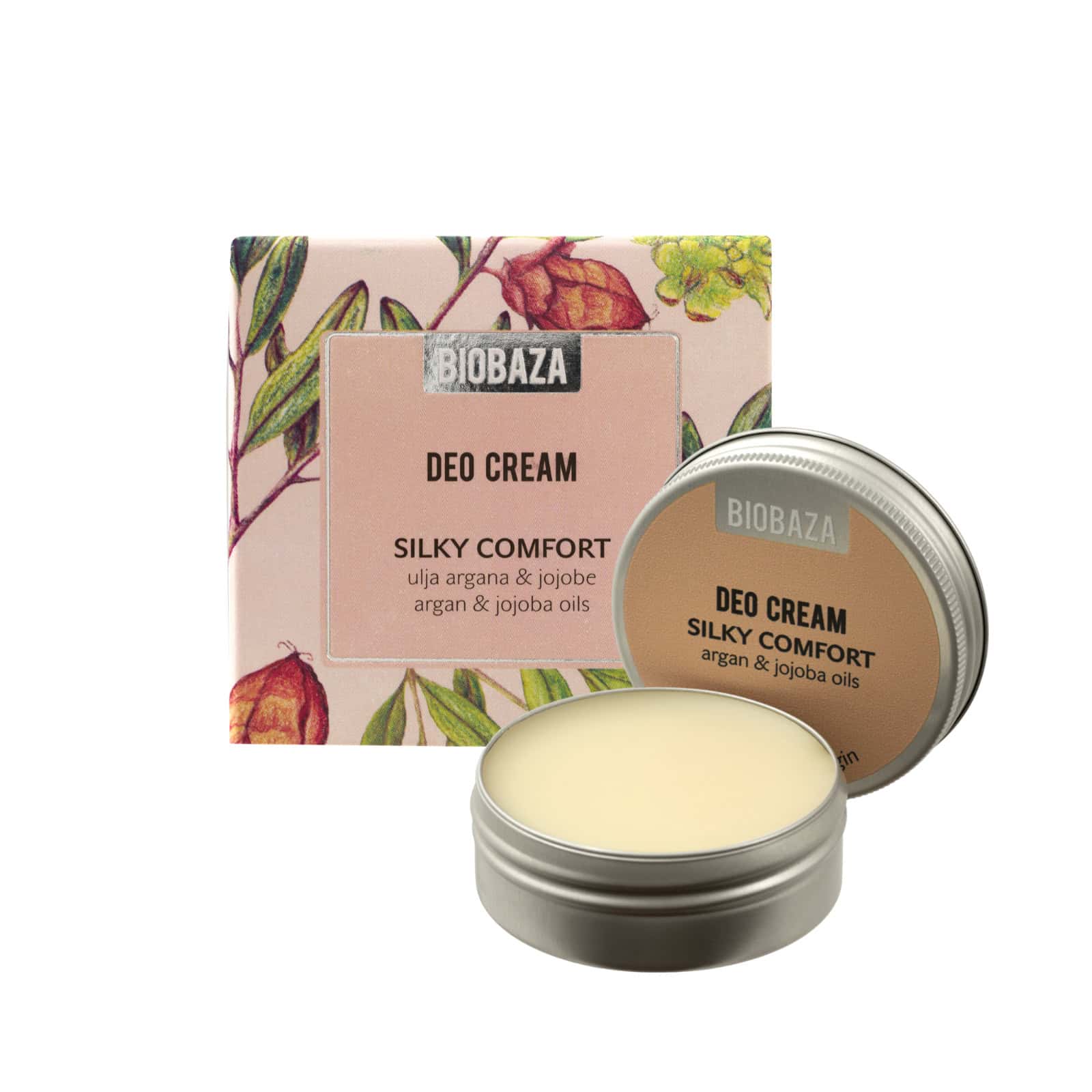 deo-cream-silky-1 Део крем против изпотяване Silky Comfort BIOBAZA - Image 1