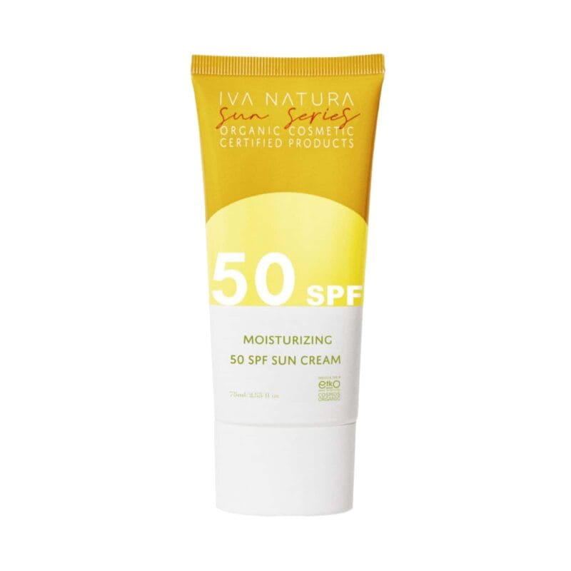 spf-50-sunscreen-iva-natura-e1709302353633 Хидратиращ слънцезащитен крем 50 SPF - IVA NATURA - Image 1
